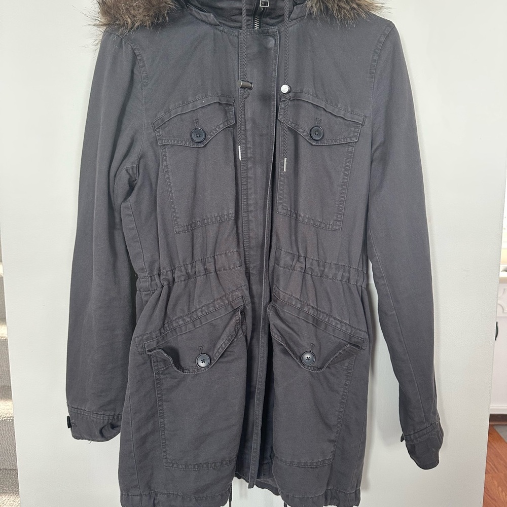 LOFT Parka with Removable Fur Hood